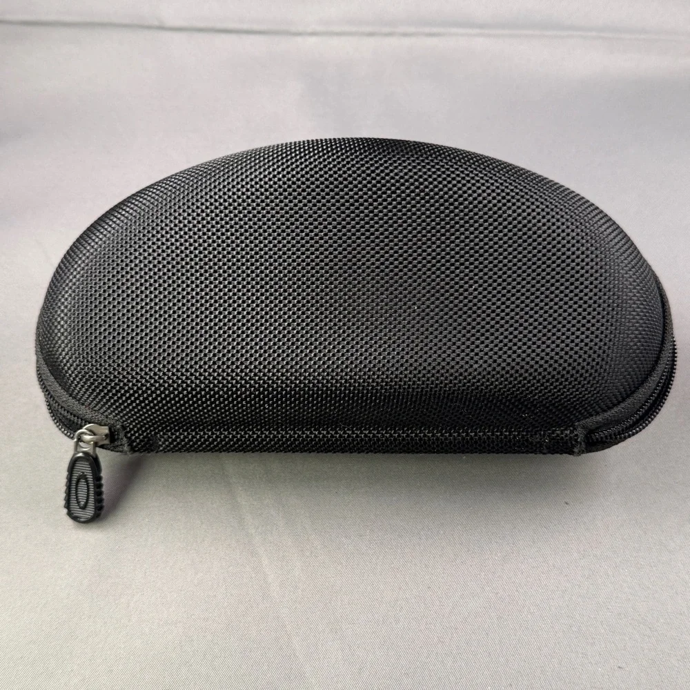 Oakley Black Hard Shell Sunglasses Case‎ Zipper Closure Authentic